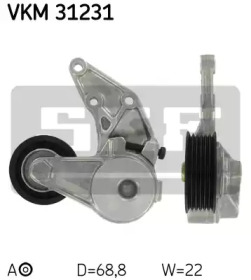 Поликлиновойремень / комплект SKF для VW MULTIVAN V (7HM, 7HN, 7HF, 7EF, 7EM, 7EN) 3.2 V6